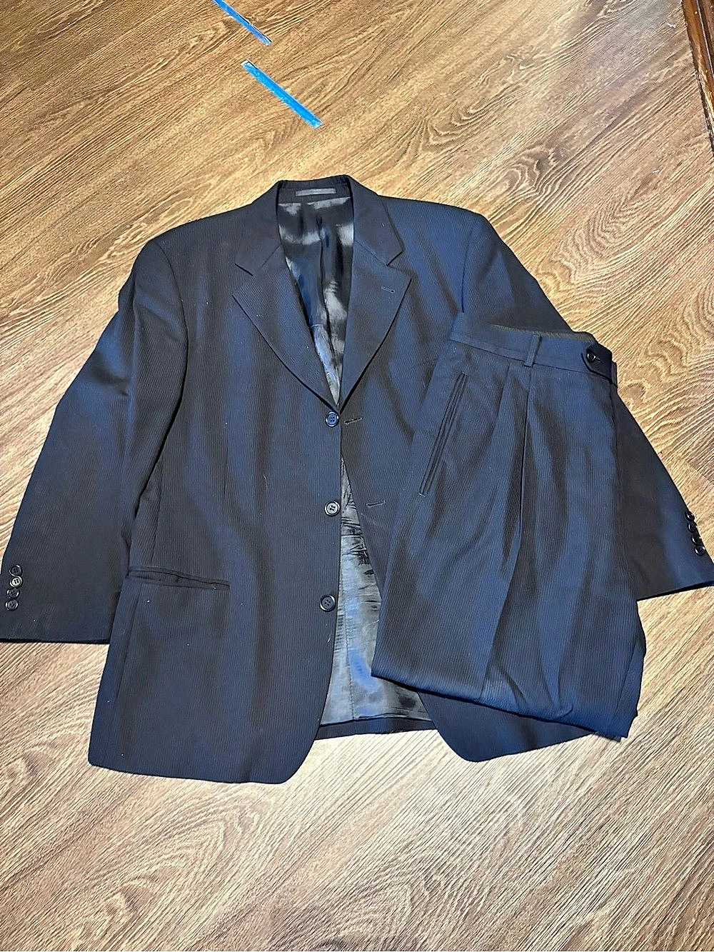 Hugo Boss Einstein/Omega Men's Wool Sport Coat in Black